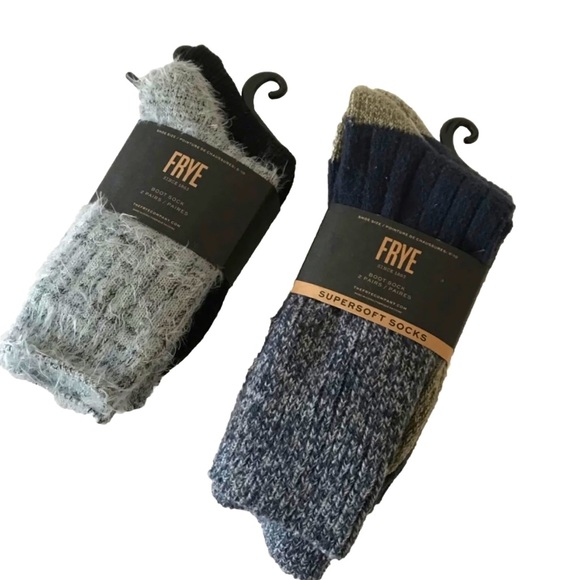 Frye Accessories - Frye Lot of 2 Boot Socks sizes 5-10 New